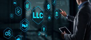 LLC. Limited Liability Company. Business Technology Internet.